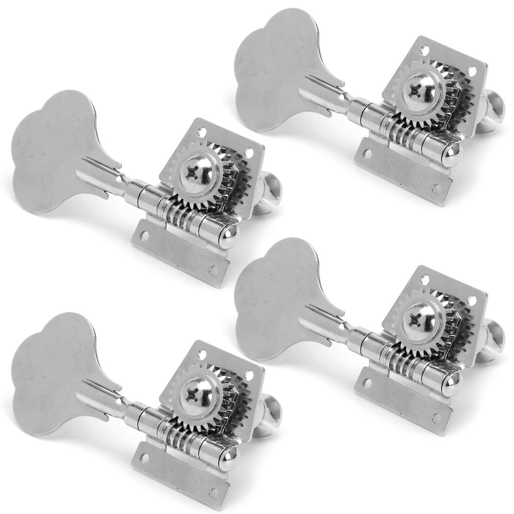 New Bass Guitar Machine Heads Knobs Tuners Tuning Pegs Tuners Guitar Parts 4PCS