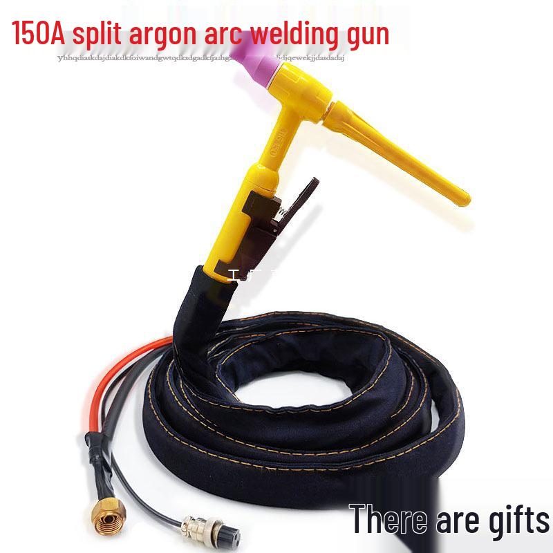 Argon Arc Welding Gun QQ150A: Gas-Electric Separation Handle & Cable, WS200/250 Welder Universal Assembly Accessories