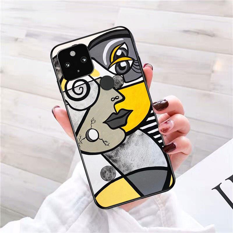 Picasso Abstract Art Painting Phone Case for Google Pixel 10 9 Pro XL 9A 8 7 6 Pro Pixel 8A 7A 6A Pixel 8 7 6 5