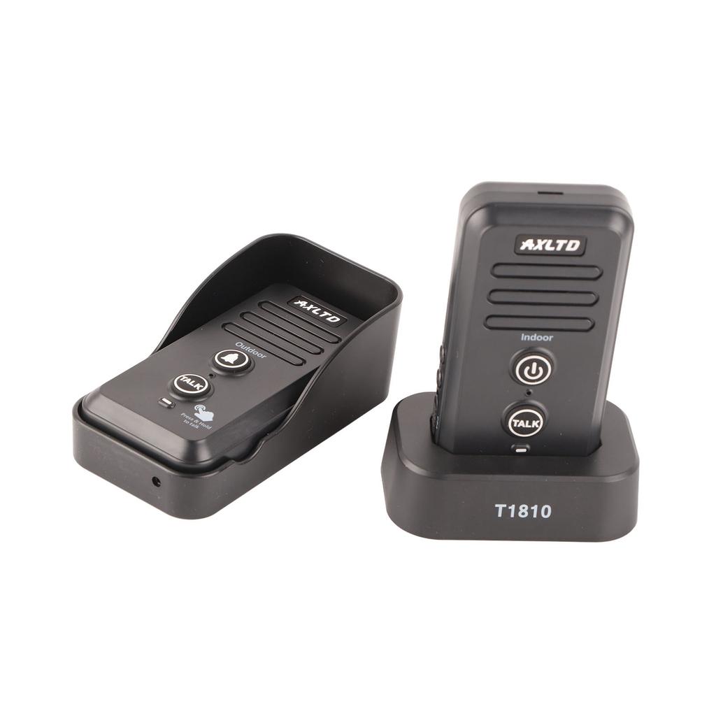 Wireless Intercom Doorbell 1500m Long Range Waterproof Rechargeable for Home Intercomunicador