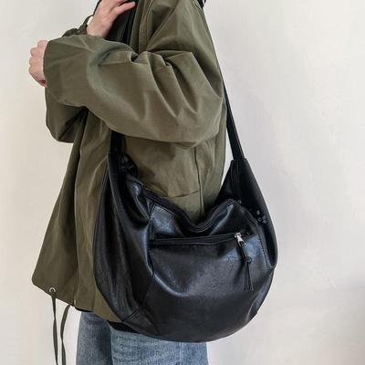 Pánská motocyklová taška na knedlíky s velkou kapacitou - Trendy crossbody a taška přes rameno pro fitness a běžné nošení