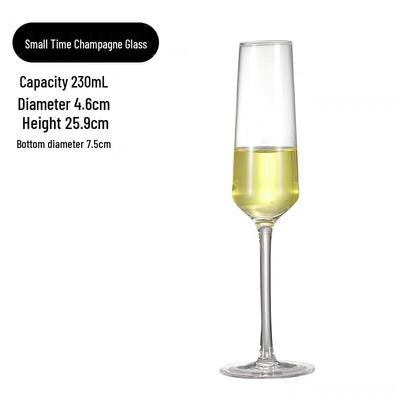 Shangqi 10-Piece Champagne and Cocktail Glass Set