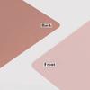 PU Leather Mouse Pads Desk Mat for Office Solid Color Computer Pad Keyboard Pads