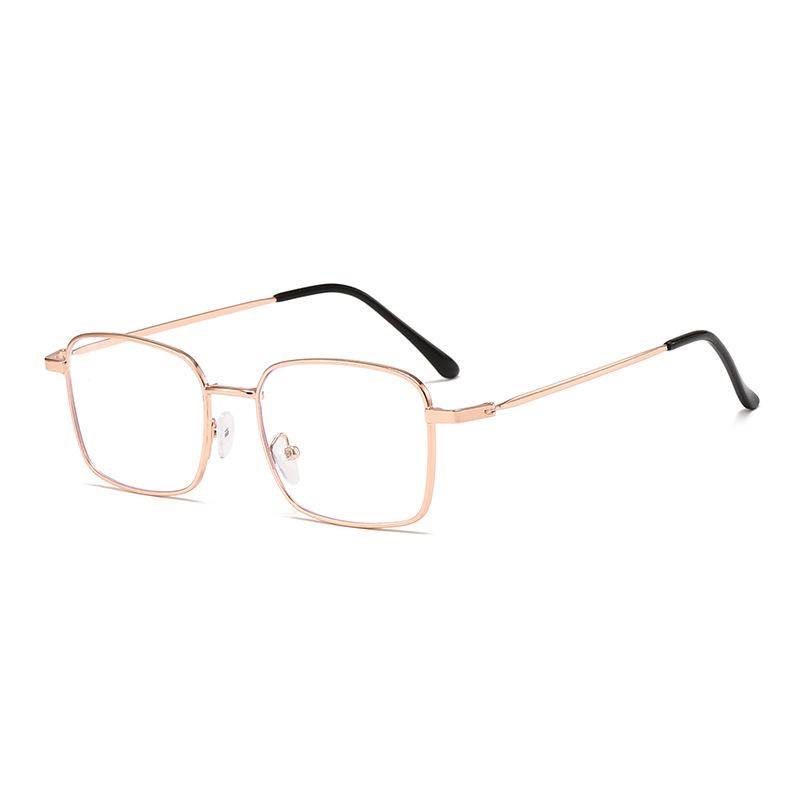 Sven Gold Wire Glasses Men'S Face Small Metal Thin Frame Color-Changing Flat Glasses High Value Myopia Glasses Frame