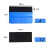 DanYun Felt Squeegee Set of 4 Car Wrapping Film Sheet Squeegee Large Squeegee Felt