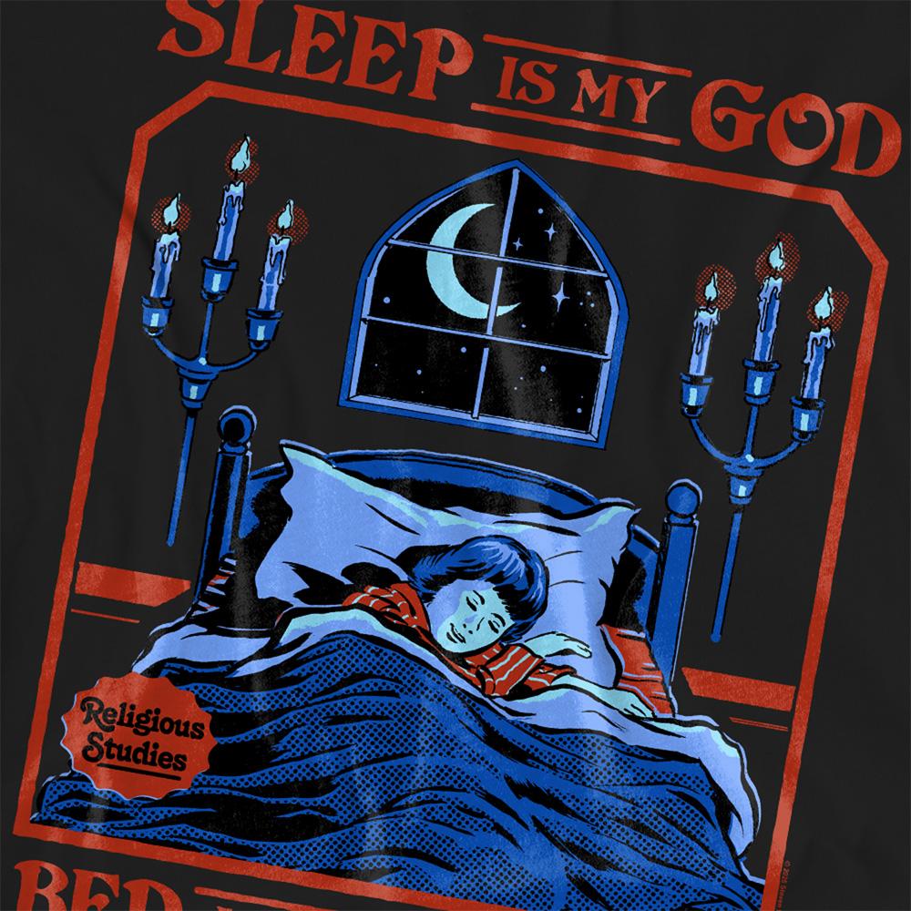 Steven Rhodes Womens/Ladies Sleep Is My God T-Shirt