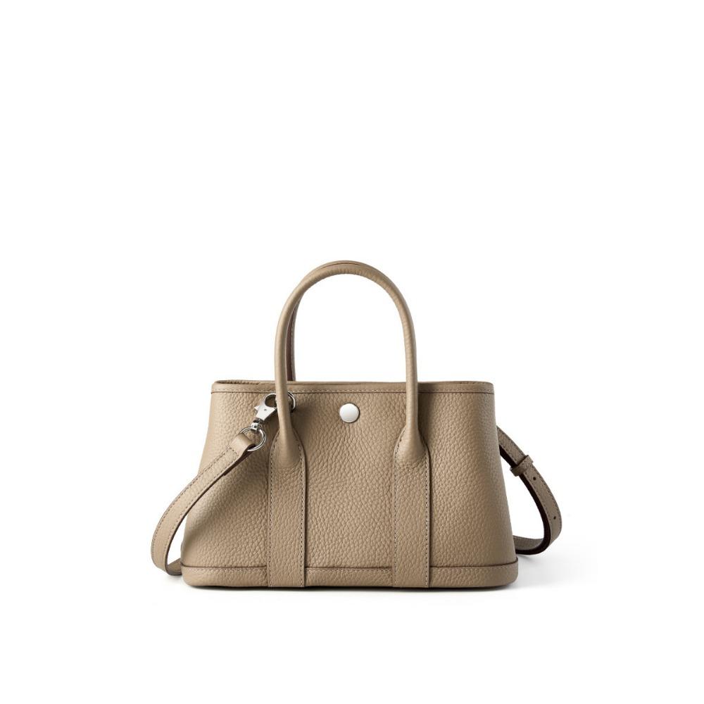 Cowhide Shoulder Bag Fashion Bucket Bag Portable Messenger Bag