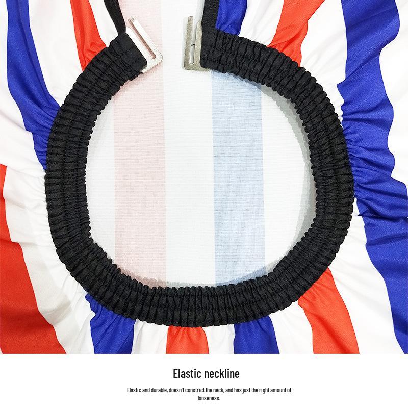 Extra velká antistatická kadeřnická pláštěnka pro dospělé – Nepřilnavá, 2 metrový šátek pro domácí použití