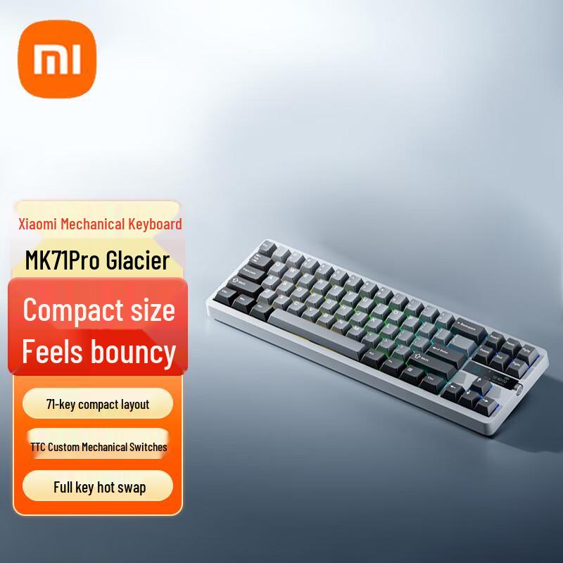 Xiaomi MI MK71 Pro Glacier 71-Key Mechanical Keyboard