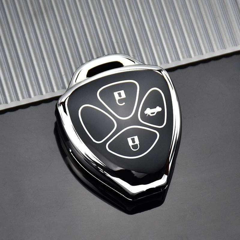 2 3 4 Pulsanti TPU Copertura Chiave Auto Telecomando Guscio Borsa per Toyota Avalon Corolla Camry RAV4 Crown Reiz Venza Matrix Custodia Accessori