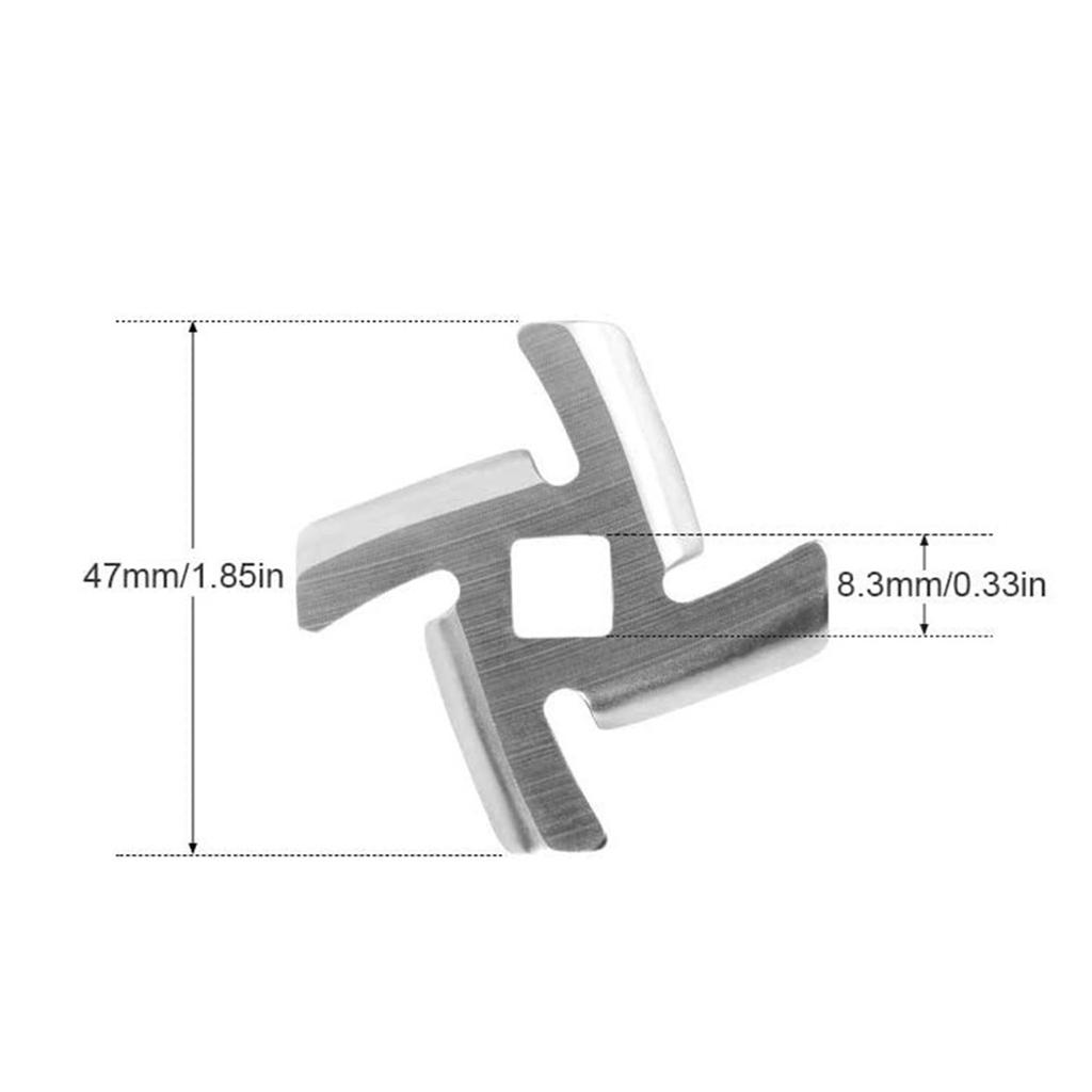 

Бытовая мясорубка Запчасти Лезвия из нержавеющей стали Сетчатая ножевая пластина Шнек для набивки колбас Совместимый