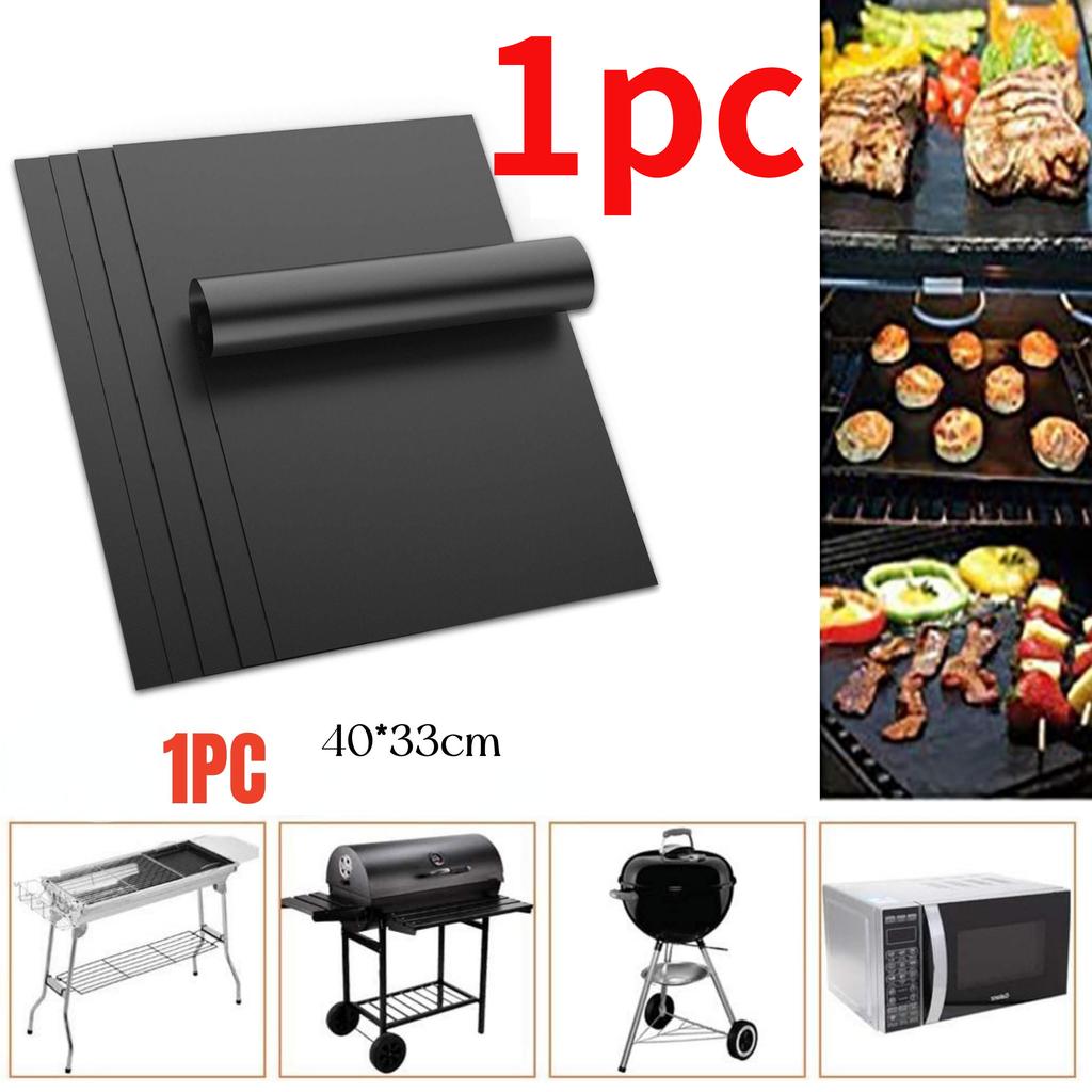 1PC Reusable Food Grade Non Stick Barbecue Mat Cooking Mat Microwave Oven Tool