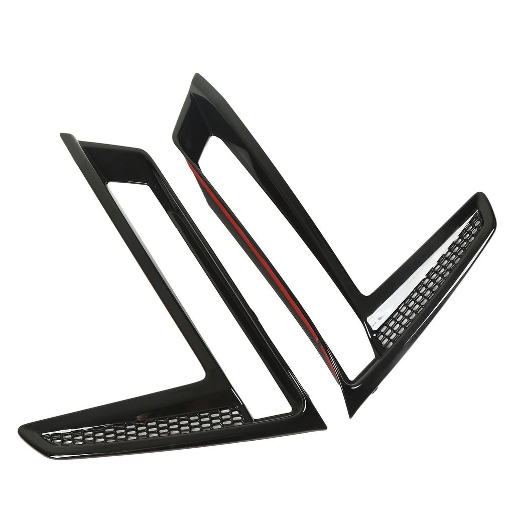 2 szt. Listwa świateł przeciwmgielnych przednich Czarny błyszczący Ochronna Odporna na uderzenia dla CR‑V RS 2023 i nowszych