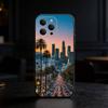 Travel Los Angeles California Phone Case For iPhone 17,16,15,14,13,12,11 Plus,Pro Max,SE4Soft Silicone Black Cover