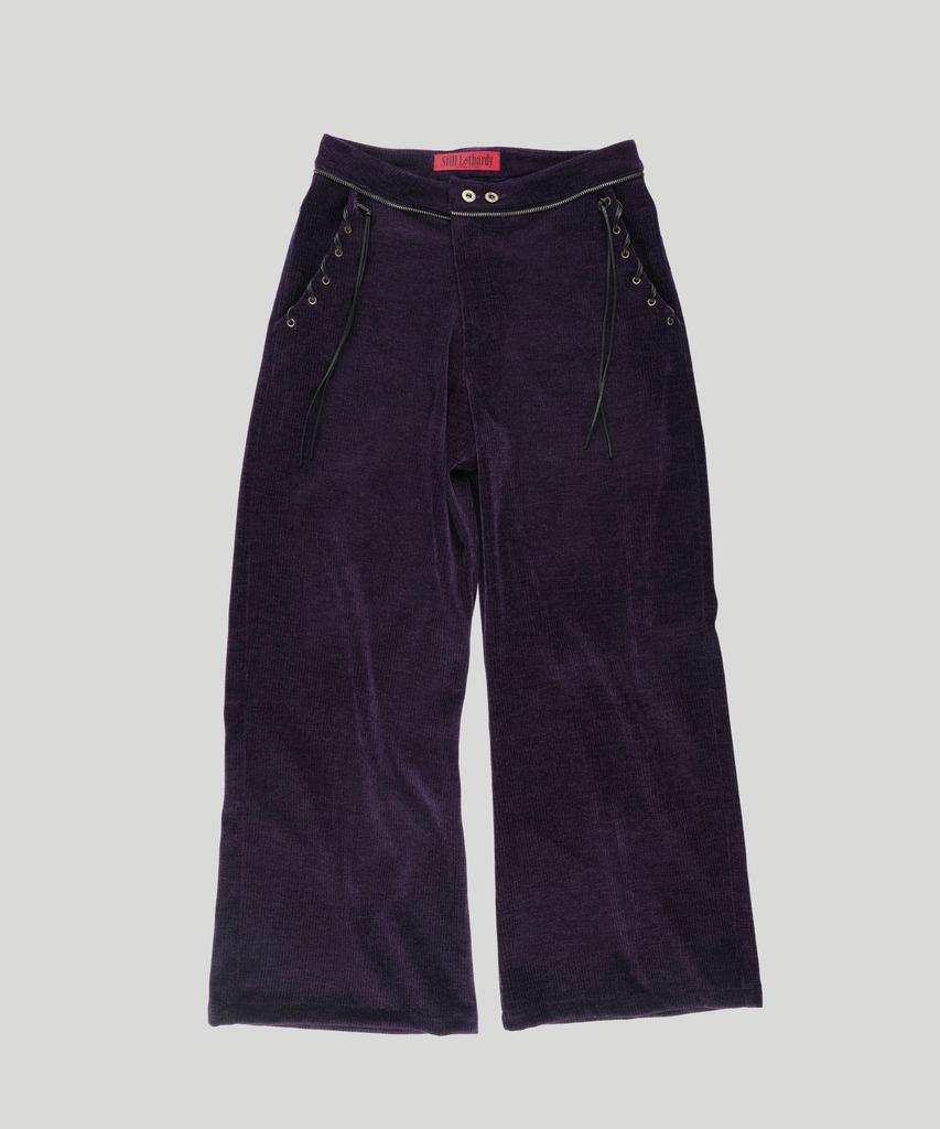 Seutillesseodi Zip T-Shirt Pants: Purple
