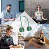 Portable Neck Fan Personal Neck Fan Hanging Neck Sports Fan USB Rechargeable Wearable Cooling Head Fan 360 Degrees For Travel Sp