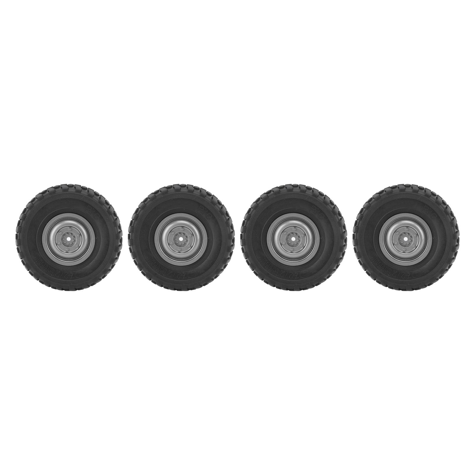

4pcs 5mm Hex RC Rock Climbing Tires Super Grip Rubber Remote Control Off Road Car Tires for WPL