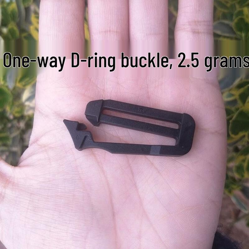 

ZISIZ Detachable D-Ring Buckle Connector (2.5cm, 40-Pack)