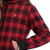 Polo Ralph Lauren Plaid Pile Fleece Hoodie With Logo Embroidery Men Hoodies Red MNPOKNI16823-211