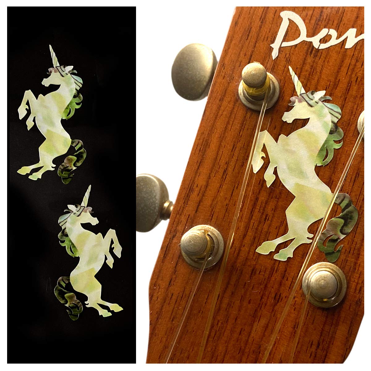 

Jacamou Guitar Head Inlay Sticker Unicorn (L&R SET)