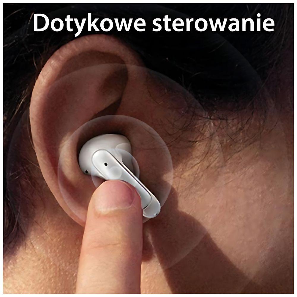 Usams Słuchawki Bluetooth 5.3 Twsx-Don Series Dual Mic Enc Bezprzewodowe Fioletowy/Purple Bhuxd04 (Usams-Xd18)
