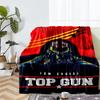 Top Gun Theme Printed Blanket - Perfect for Couch, Bed, Travel & Outdoor Use | Machine Washable, Cozy & Durable.