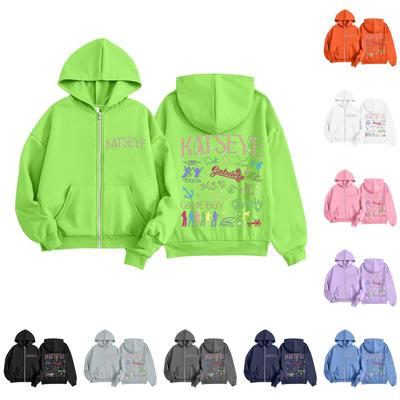 Sudadera con capucha de moda para niños y niñas