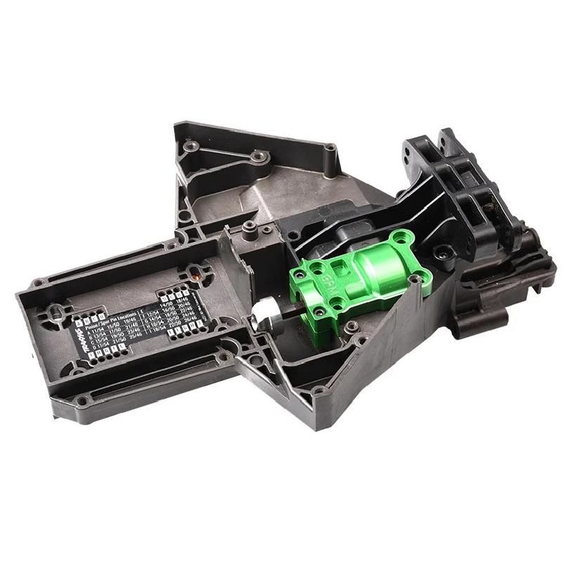 GPM for Traxxas 1/6 XRT 1/5 X-MAXX Ultimate 6S 8S Monster Truck RC Car Metal Extended Large Bearing Rear Gear Cover 7787 7887