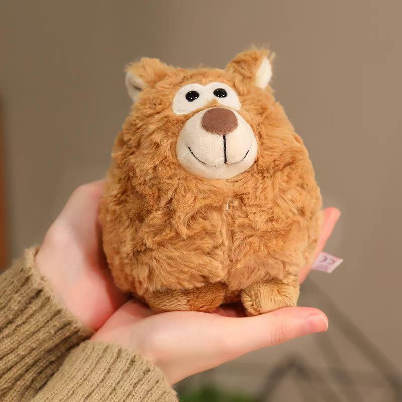 Latest Cute Forest Animal Doll Kawaii Stuffed Plush Toy Handmade Doll Cartoon Anime Cute Children's Birthday Gift Doll Christmas