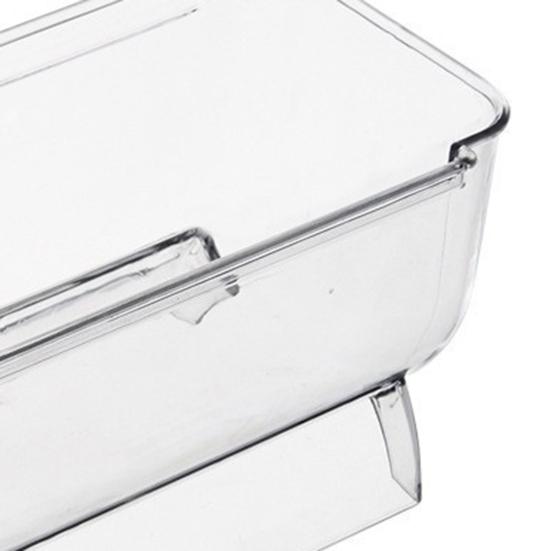 Stabelbart oppbevaringsstativ Glatte kanter Plast Knusesikker Flaskeorganisator for Kjøkken