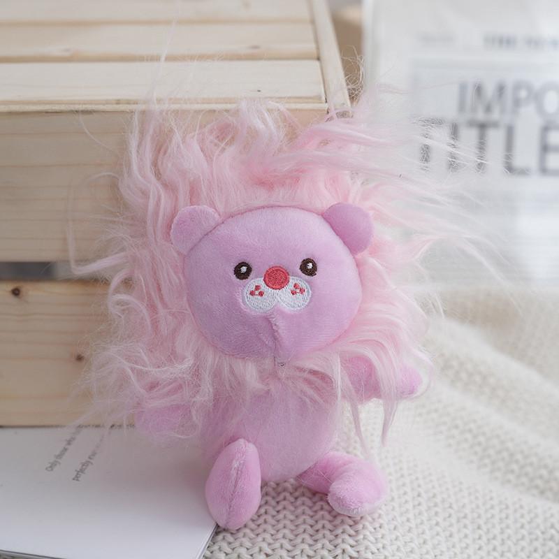 Adorable Lion Plush Toy Creative Cute Animal Stuffed Doll Soft Pillow For Children