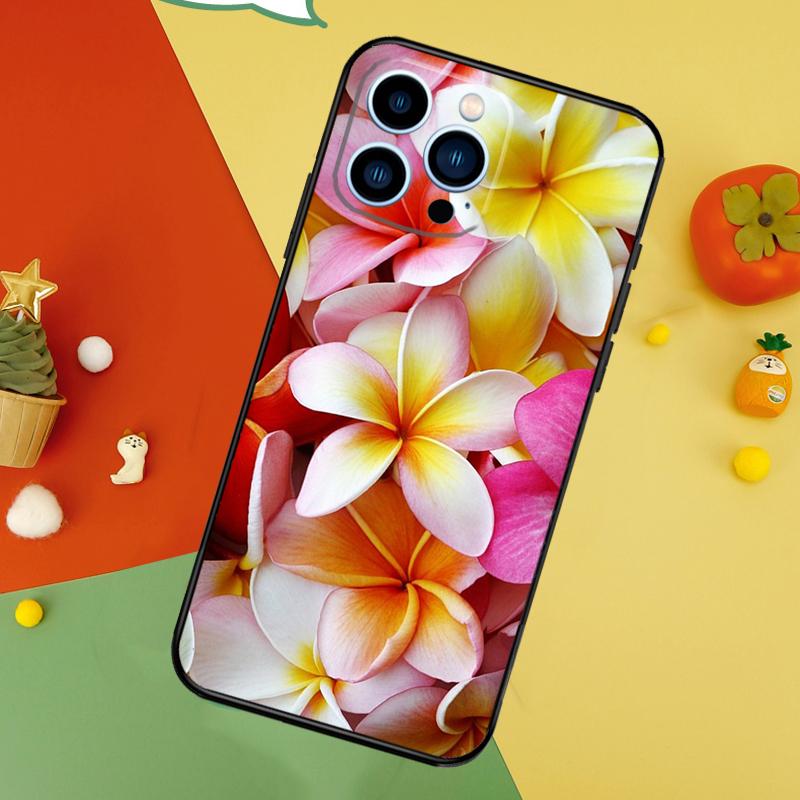 Tropical Paradise Hawaiian Flower Cover For iPhone 13 12 Mini 11 14 15 16 Pro Max XS X XR 7 8 14 15 16 Plus Phone Case