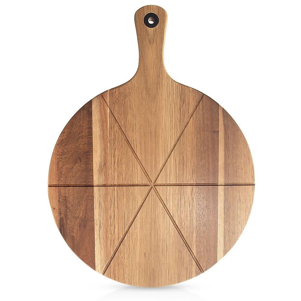 Wooden pizza board 43.5x32 cm