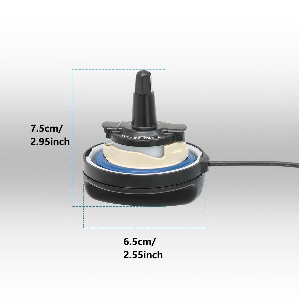 Gas Cap Fuel Cap Replacement 16117222391 for BMW E39 E46 E60 E90 E92-128i 320i