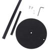 One-Handed Tear Paper Towel Stand Weighted Base Roll Paper Holder Paper Towel Holder  Countertop