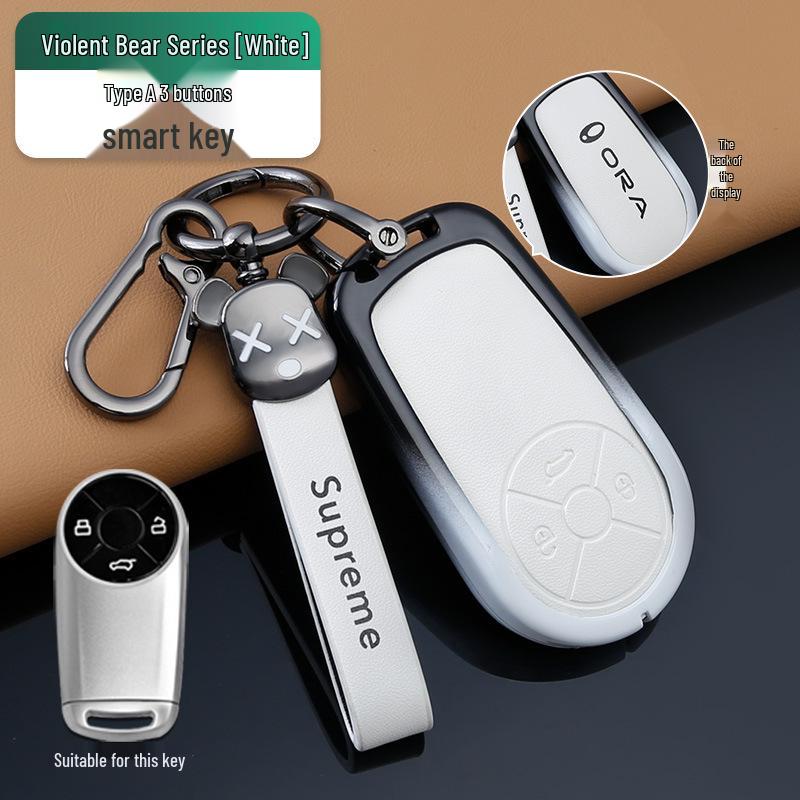 

High-End GT Key Cover for Euler Good Cat, Black Cat, Lightning Cat, White Cat, Ballet Cat - Women s Full Coverage Design No specific size
