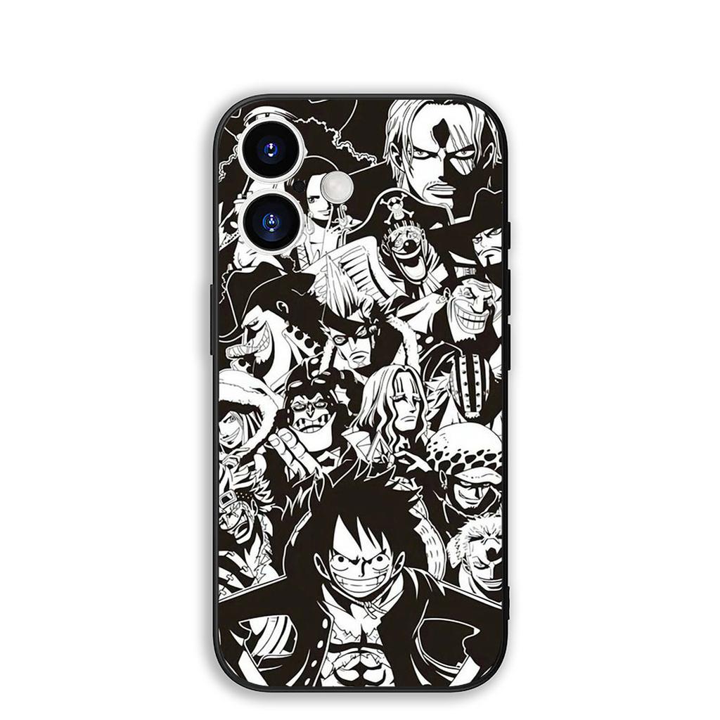 Cover for Apple iPhone 17 16 Plus 13 12 Pro Max Mini X XR Xs ProMax 16E 15+ 17+ Air Phone Case Zoro One Pieces Luffy Boa Hancock