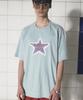 UNALLOYED Tie-Dye Star Logo T-Shirt / Mint