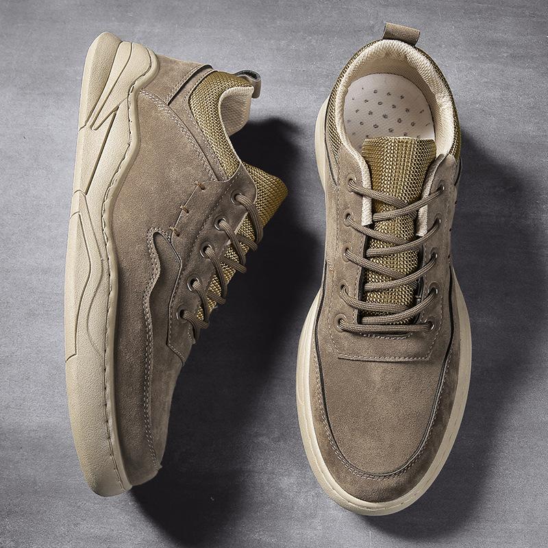2022 Newest Spring And Autumn Men'S Casual Sports Shoes Men'S Lace-Up Flat-Bottomed Outdoor Casual Sports Shoes Size 39-44