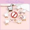Artistic Brooch Goose With And Pipe Charming Alloy Enamel Pin Perfect For All Outfits