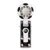 Football-style Cross-border Handheld Cold-air Fan; Foldable Digital Display 100-speed Settings; Bladeless Brushless Outdoor