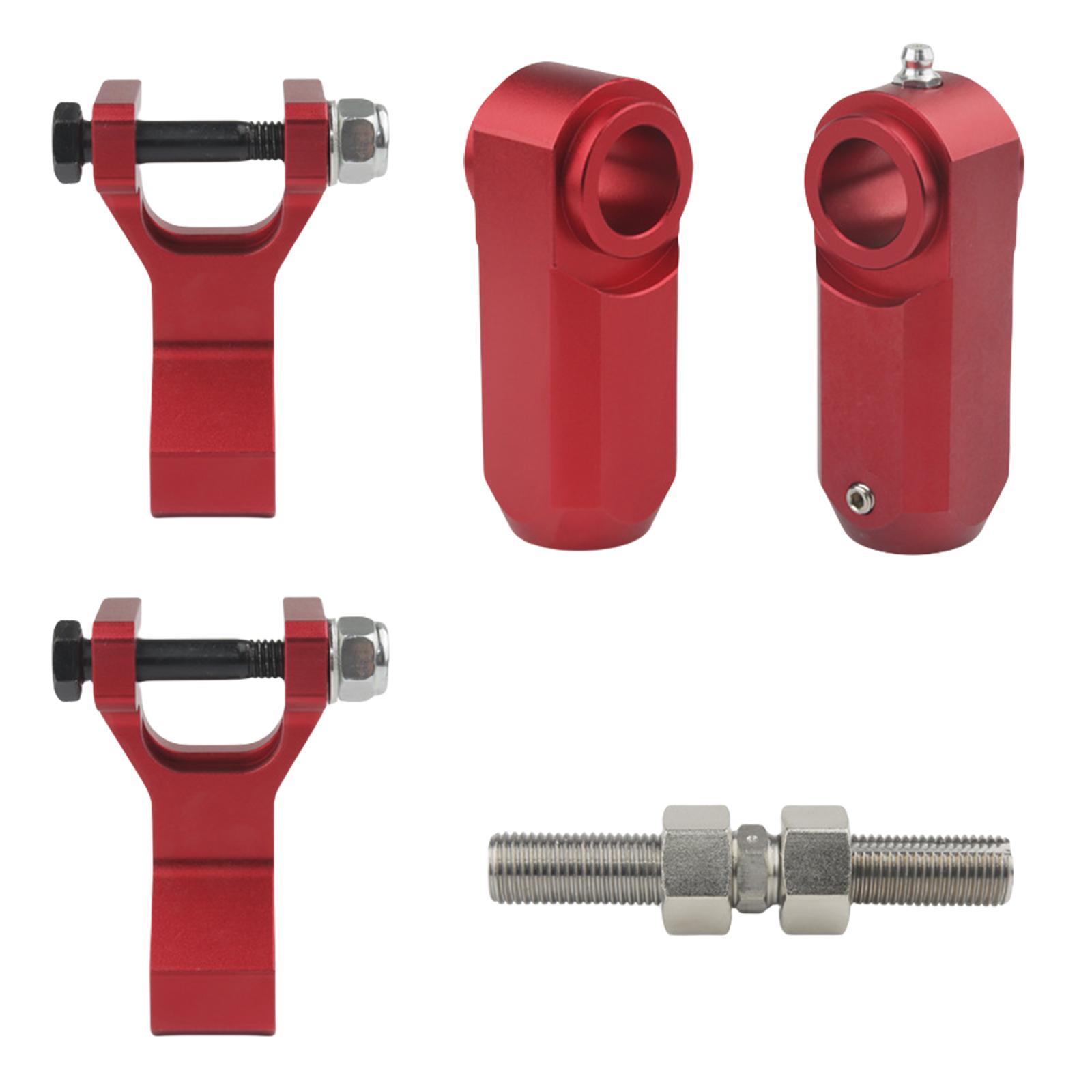 

ATV Front Rear Lowering Kit Corrosion Resistant Stainless Steel Billet Lowering Kit for Raptor 700 700R YFM700 2006-2017 красный