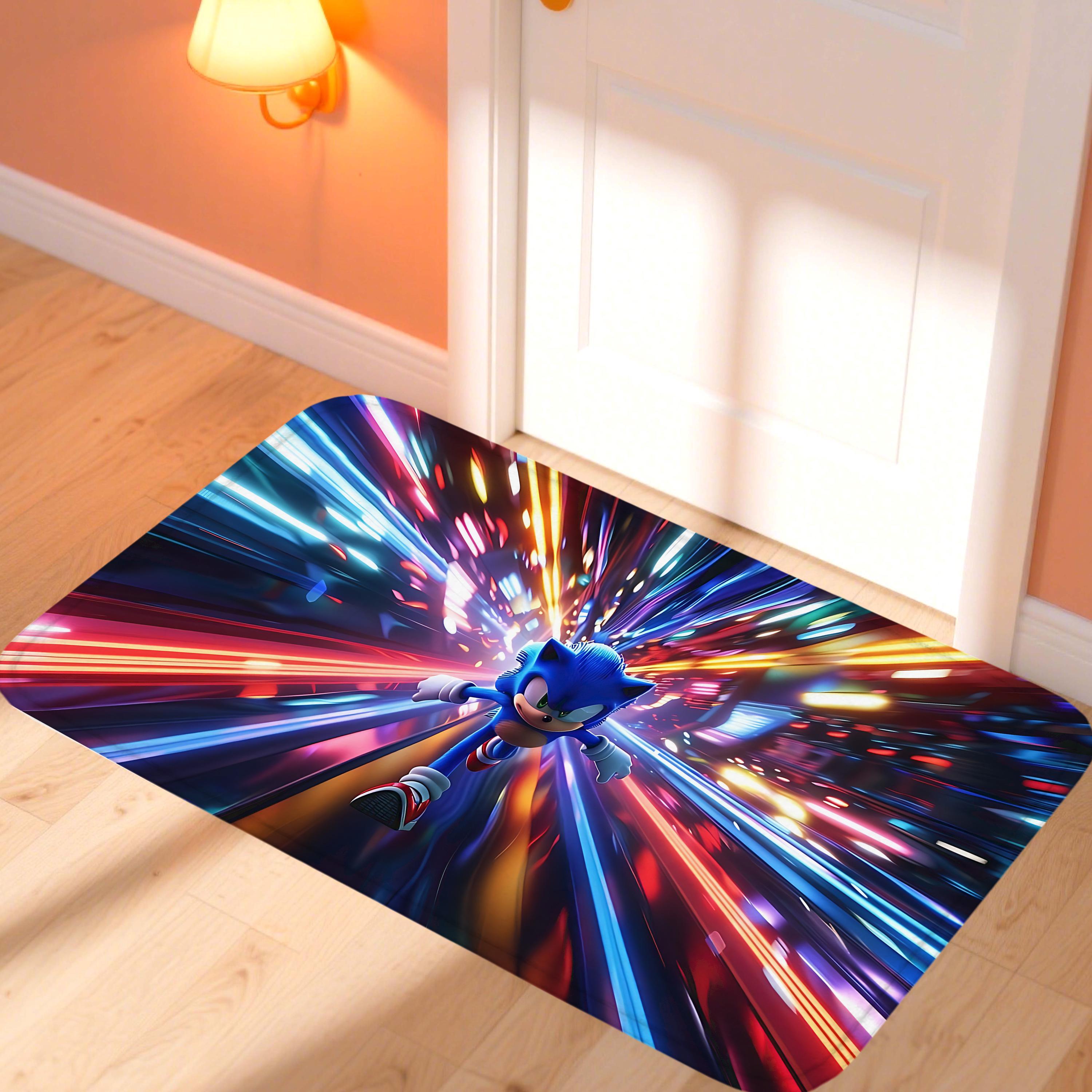 

S-Sonics Їжаки Килимок для дверей Килимок для кухні Килими Вітальня Спальня Килимки Дверний килимок для підлоги Килимок для ванної кімнати Дім Нековзкий килимок для ніг 50cmx80cm