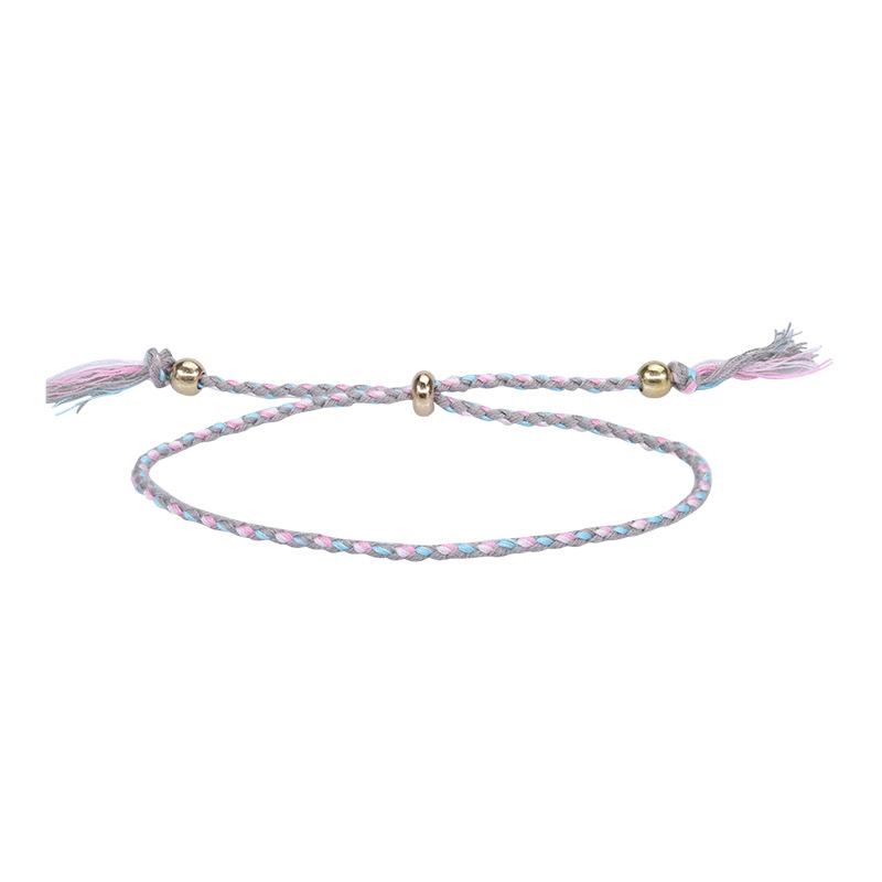 Bracelet Multicolor Bohemia Woven Wrap Friendship Bracelets Handmade Braided Friendship Bracelet Adjustable Colorful
