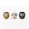 Three Lucky Daruma Dolls of PLUS Paper 3D Craft Puzzle No Tools Required Intermediate Level 39 Pieces Finished 39x30x36 Mm (Set 3) Si-gu-mi - / / /