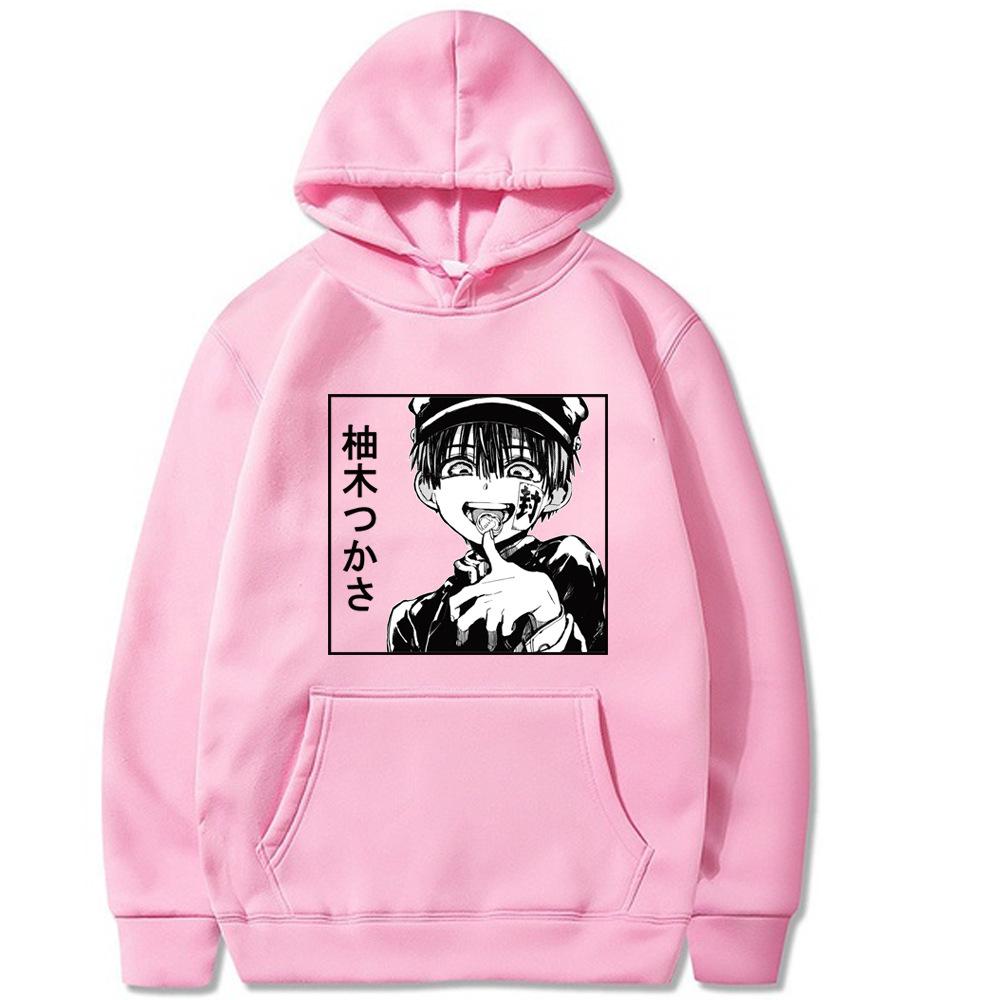 Japanese Animation Toilet-Bound Hanako-kun Men's Hoodie Sweatshirt Men Womnen Fashion Design Pullover Men's Fleece Hoodies