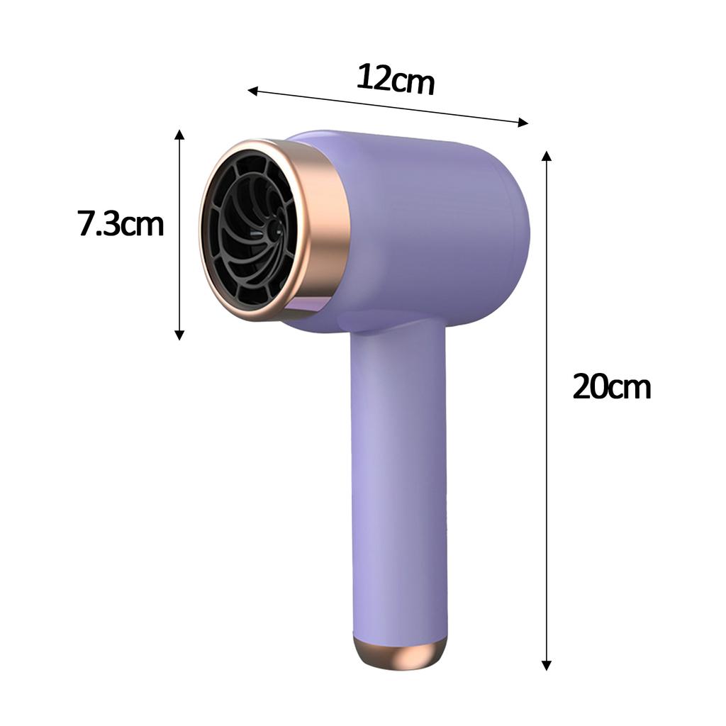 Travel Hair Dryer Compact Professional Fast Drying Hair Dryer Power Cordless Hair Dryer for Travel Women Men Hotel Home Outdoor
