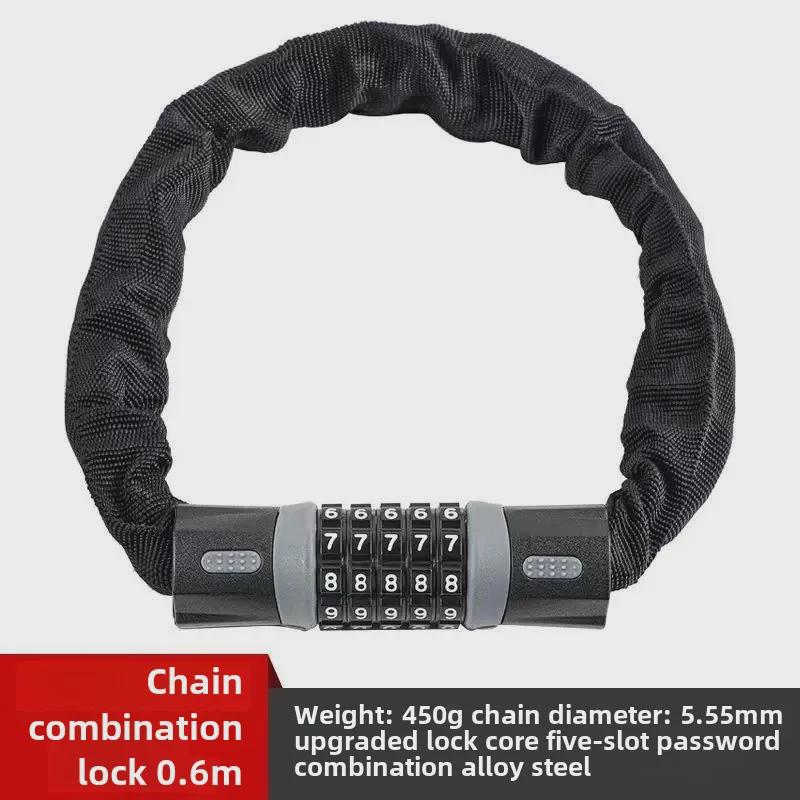 Anti-Theft Electric/Motorcycle Chain Lock with Password