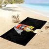 Homer Simpson Art Print Beach Towel, Large Soft Quick Dry Towel for Beach Camping Swimming