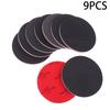 9 Pieces Portable Bowling Sanding Pads Resurfacing Polishing Kit Bowling Cleaner Bowling Pad Ball Polishing Cleaner